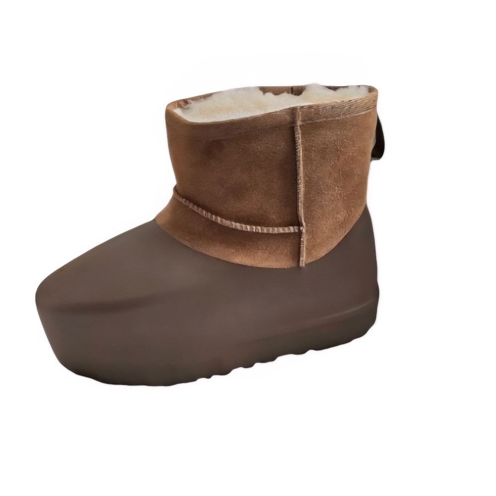 UGG Classic Mini Pumped Molded Brown Boots Womens Size 10/Mens 9 S/N 1158370
